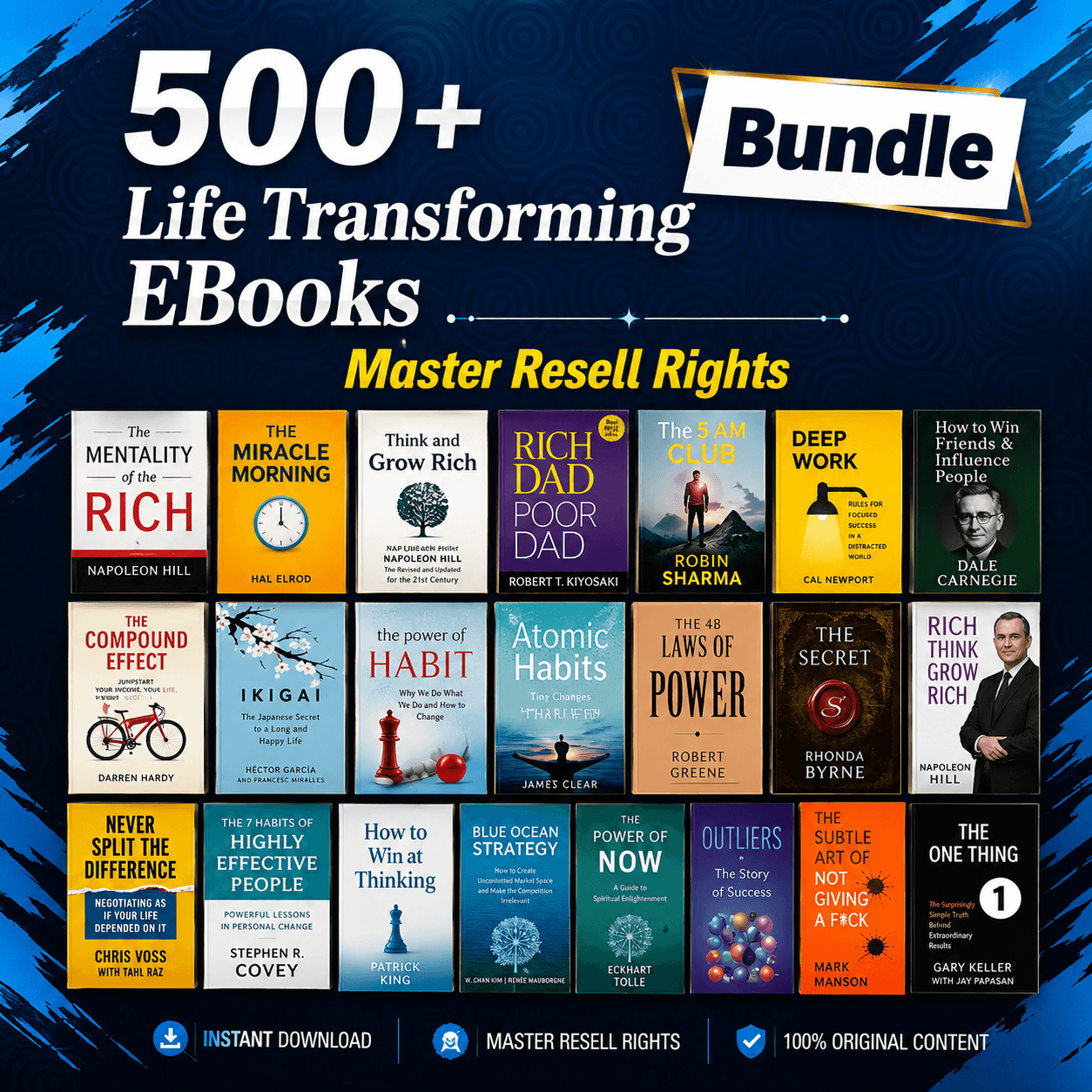 500+ Life Transforming EBooks
