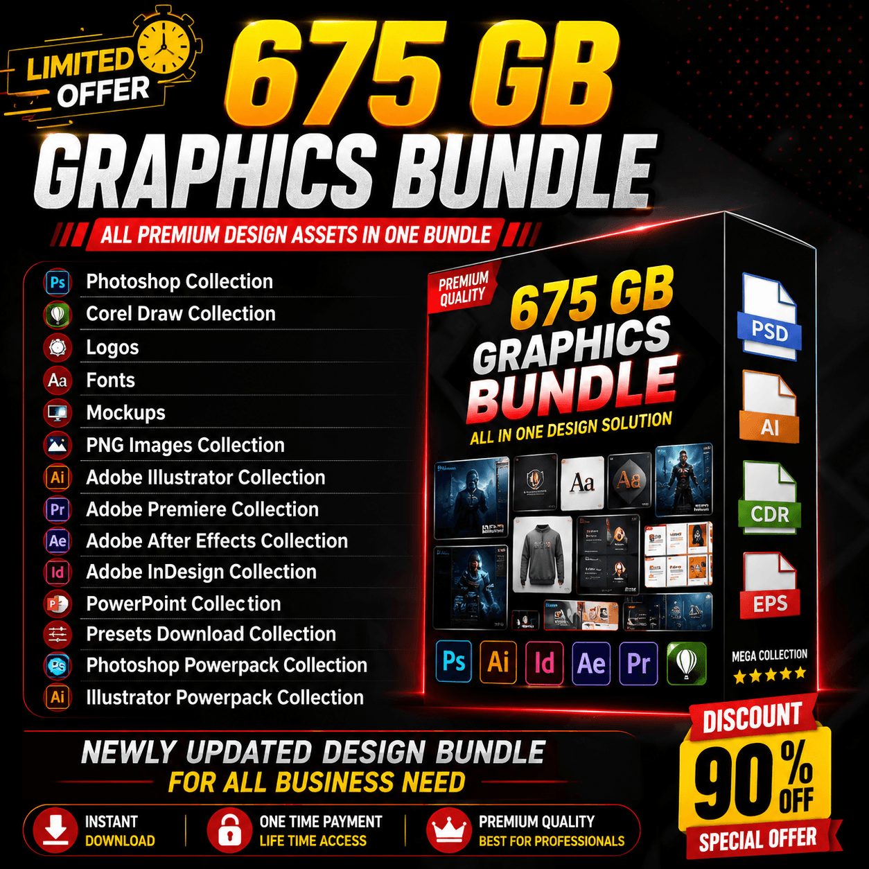 675 GB Graphics Bundle