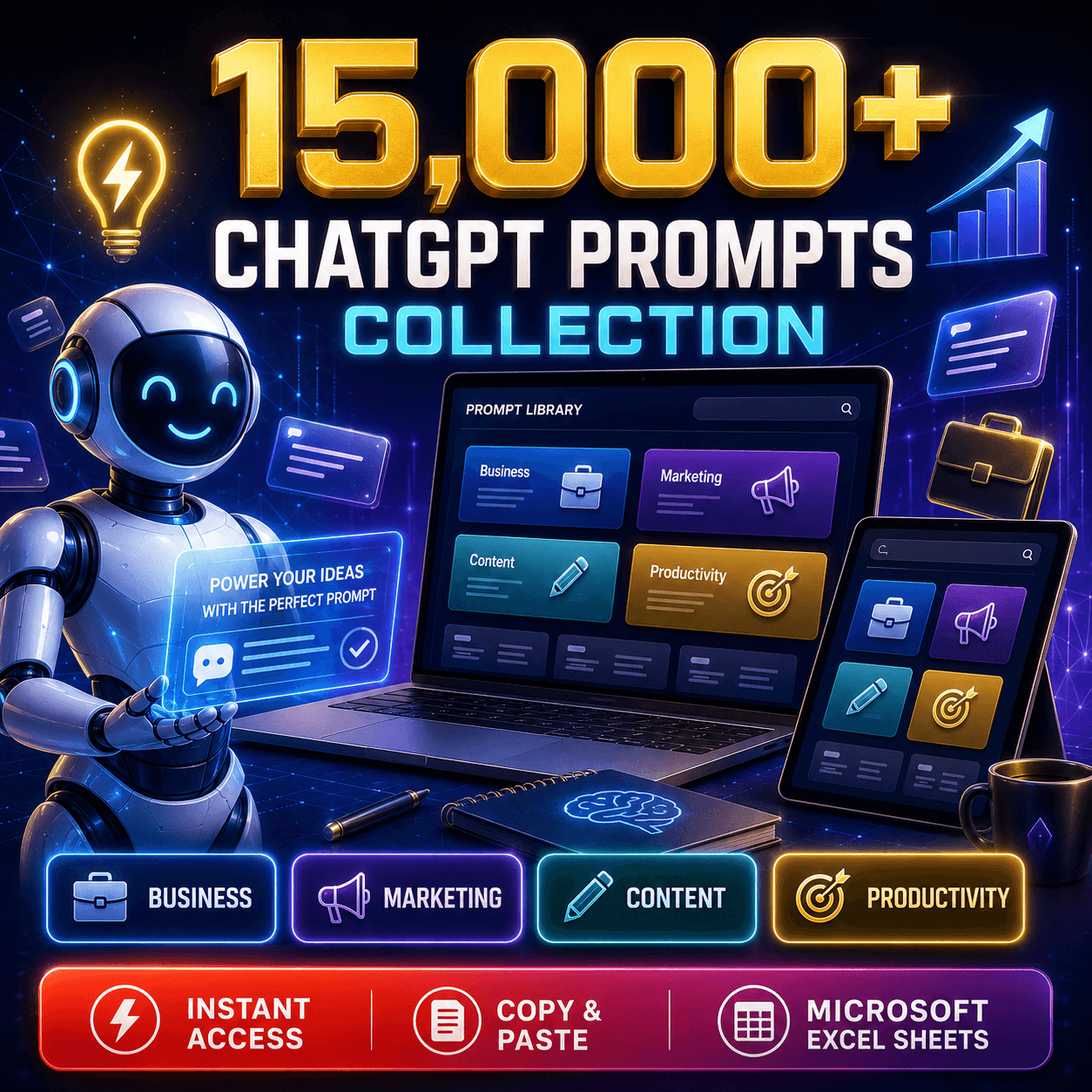 15000+ ChatGPT Prompts 2026