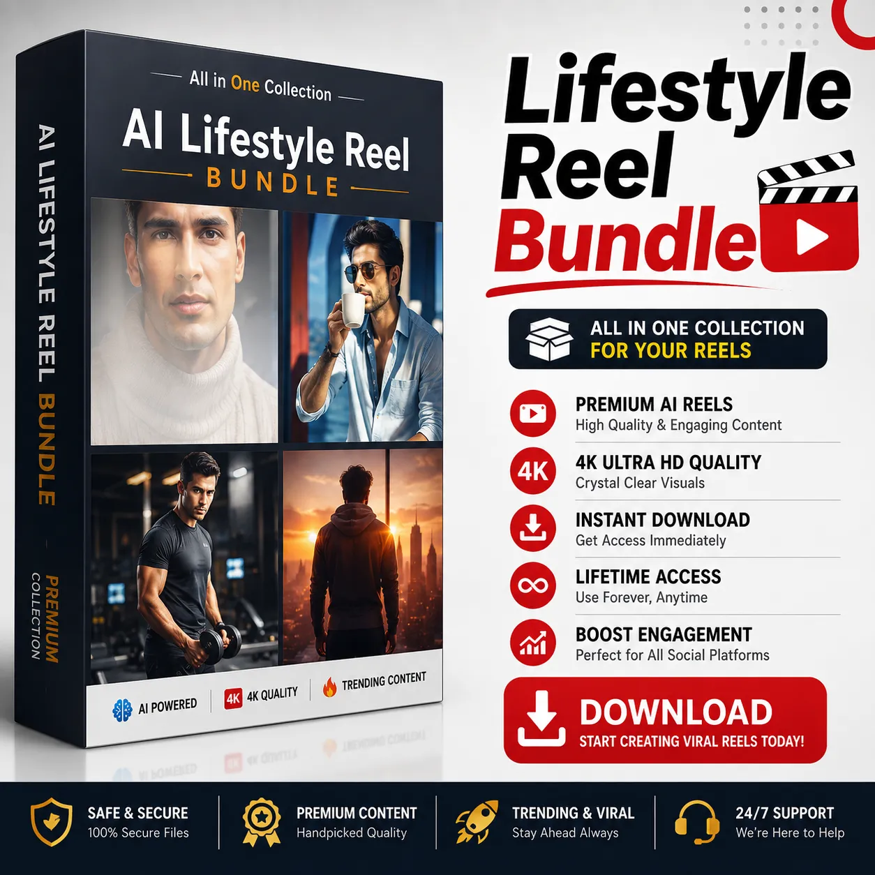 AI Lifestyle Reels Bundle