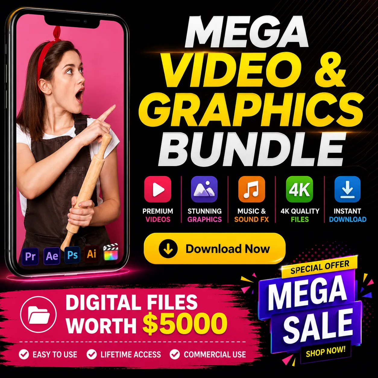 VIDEO-GRAPHICS - BUNDLE